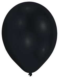 10 Latexballons Schwarz 27,5 cm