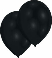 50 Latexballons Schwarz 27,5 cm