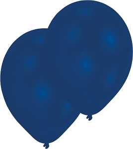 50 Latexballons Royalblau hell, 27,5 cm