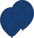 50 Latexballons Royalblau hell, 27,5 cm