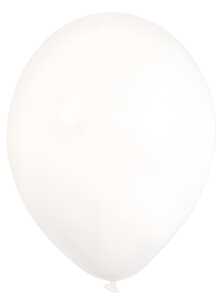 10 Latexballons Crystal transparent, 27,5 cm