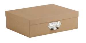 Aufbewahrungskartonage S.O.H.O. Kraft, mit Griff