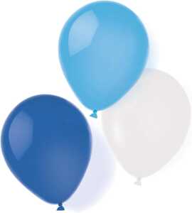 Latexballons Sky Blue 8 Stück, 25,4 cm/10"