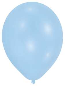 50 Latexballons Hellblau 27,5 cm