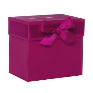 Sammelbox mit Schleife amarena 205x185x130mm