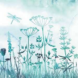 Serviette 25x25cm 20 St. Grasses - Home-Fashion