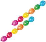 Luftballons Girlanden 6er Happy Birthday, bunt