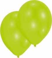 Luftballons Limette 10St. 27,5 cm