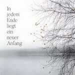 Motivserviette 33x33cm Trauer HOME F. 211937