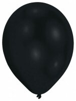 25 Latexballons Schwarz 27,5 cm