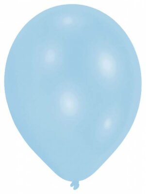 25 Latexballons Hellblau 27,5 cm