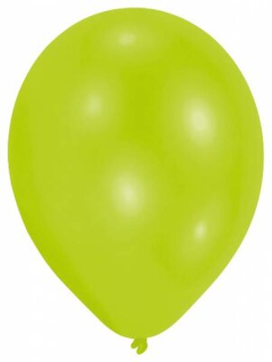 25 Latexballons Limetten- grün, 27,5 cm