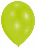 25 Latexballons Limetten- grün, 27,5 cm