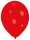 Amscan 25 Latexballons Rot 27,5 cm