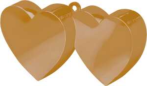Ballongewicht 170 g Herzen gold