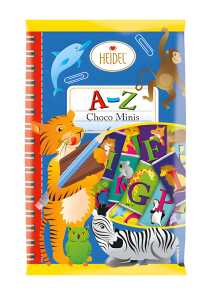 Choco Minis A bis Z 93g mit Vollmilchschokoladen - Täfelchen