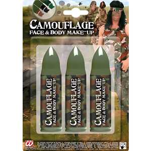 Schminkstift 3er-Set Camouflage