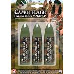 Schminkstift 3er-Set Camouflage