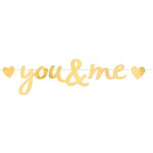 Amscan Partykette You & Me 92x20cm