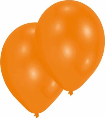 10 Latexballons Orange 27,5 cm