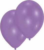 10 Ballons Standard Violett, B90