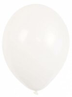 50 Latexballons Crystal transparent, 27,5 cm