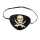 Augenklappe Pirat mit Totenkopf