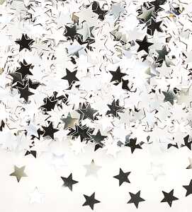 Amscan Konfetti Stardust silber 14 g