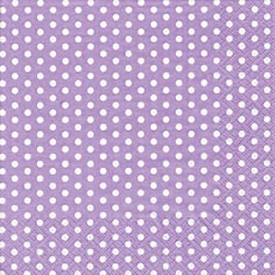 Servietten 33x33cm 20 St. Bolas lavender