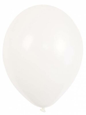 25 Latexballons Crystal transparent, 27,5 cm