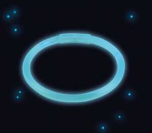 Amscan Knicklicht-Armband blau 20cm