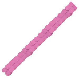 Amscan Papiergirlande 365 cm pink