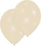 Amscan 25 Latexballons Creme 27,5 cm