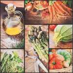 Serviette 33x33cm 20 St. Fresh Vegetable - Home-Fashion