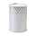 Ringelband metallic Cherie silber 100m x 10mm - mit Herzen, Präsent