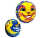 Mond Laterne 2er Set 2 Modelle sort.