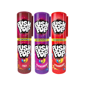 Push Pop Lolly 3-fach sortiert 15g - 3 Geschmacksrichtungen