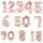 Folienballon Zahl 8 rose gold 3621901 / 9906283 86cm