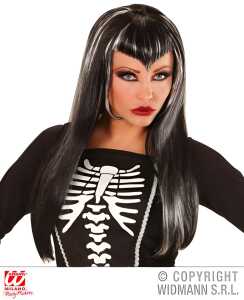 WIDMANN Hexenperücke Skeletria 8003558008223