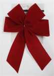 PATTBERG Schleife handgebunden rot 40 mm x 180 mm x 200 mm