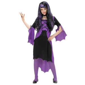 Kinderkostüm Vampir-Girl Gr.158 Kleid und Kragen