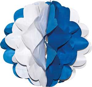 Wabenball Bayrisch blau Ø 28cm