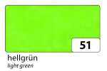 Blumenseide 50x70cm hellgrün FOLIA 90051 20g 26Bg
