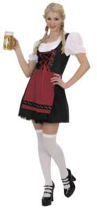 Kostüm Bayer. Kellnerin Gr. M, Kleid, Bluse und