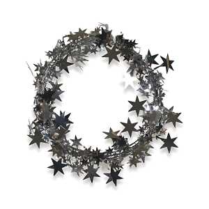 Decodraht Sterne silber 14682 2,7 m