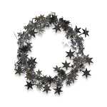 Decodraht Sterne silber 14682 2,7 m