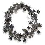 Decodraht Sterne silber 14682 2,7 m