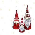 Serviette 20er FSC-Mix 33x33cm Tomte - Home Fashion