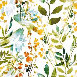 Servietten 33x33cm 20 St. Boho Leaves & Herbs