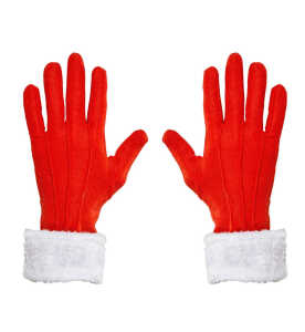 WIDMANN Weihnachtsmannhandschuhe Rot 8003558053858